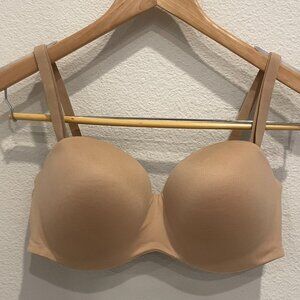 Victoria’s Secret Lined Smooth Strapless Bra sz 34DDD